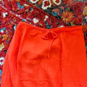 Vibrant Orange Women's Skirt